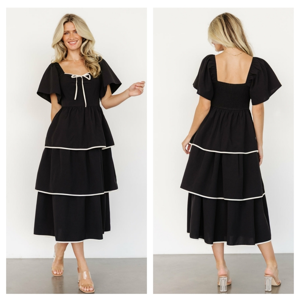 Baltic Born Madrid Tiered Dress New Without Tags